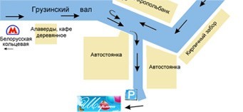Схема проезда