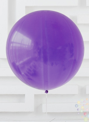 Воздушные шары Сиреневый шар большой