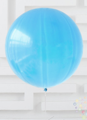 Воздушные шары Голубой шар большой