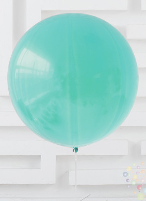Воздушные шары Бирюзовый шар большой