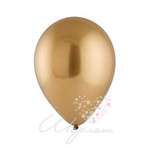 Воздушный шар Золотой шар (хром)