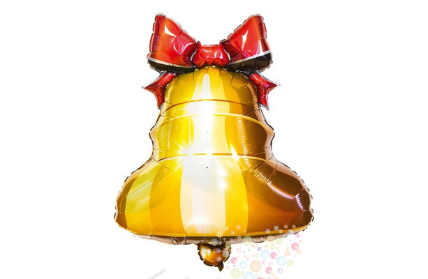 Воздушный шар Колокольчик с ленточкой