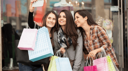 Девичник - шоппинг