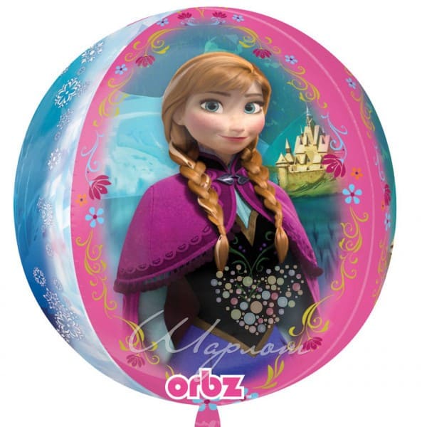 Шар-сфера "Холодное сердце"