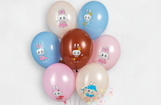 Шарики под потолок «Плюшевые Эльфы»