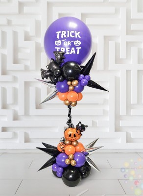 Воздушные шары Стойка на каркасе "Halloween"