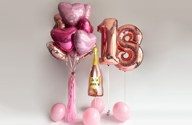 Воздушный шар Композиция "Азалия"