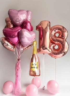 Воздушные шары Композиция "Азалия"