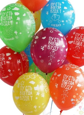 Воздушные шары Шарики под потолок "Солнечный круг"