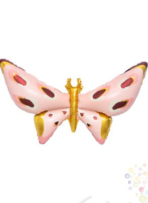 Воздушные шары Фигура "Бабочка розовая - карнавальные крылья"