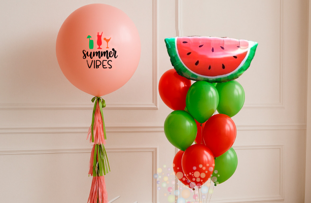 Воздушный шар Композиция "Арбузный fresh"