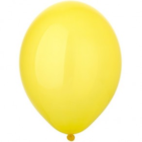 Воздушные шары Желтый прозрачный шар под потолок
