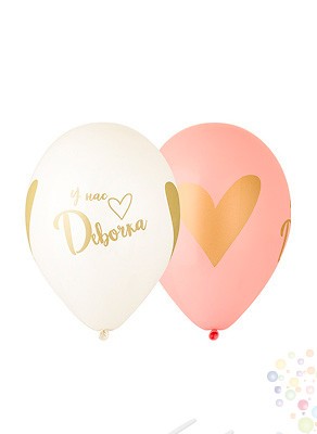 Воздушные шары Шар под потолок "У нас девочка"