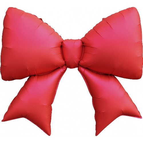Воздушный шар Фигура Бант красный