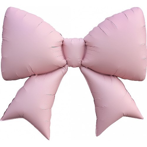 Воздушный шар Фигура Бант розовый