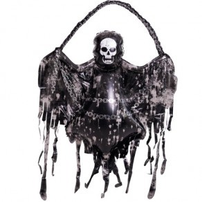 Воздушные шары Скелет в черных лохмотьях (воздух)