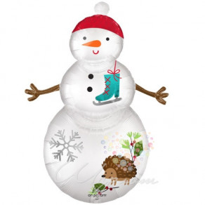 Воздушные шары Фигура Лесной снеговик