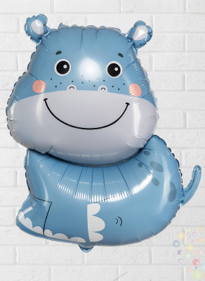 Воздушные шары Фигура "Бегемотик"