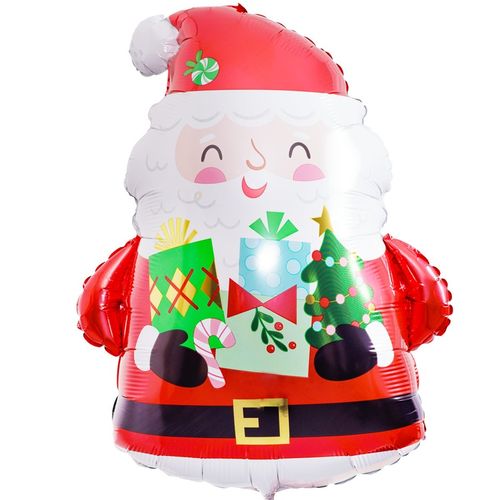 Воздушный шар Фигура Милый Санта с подарками
