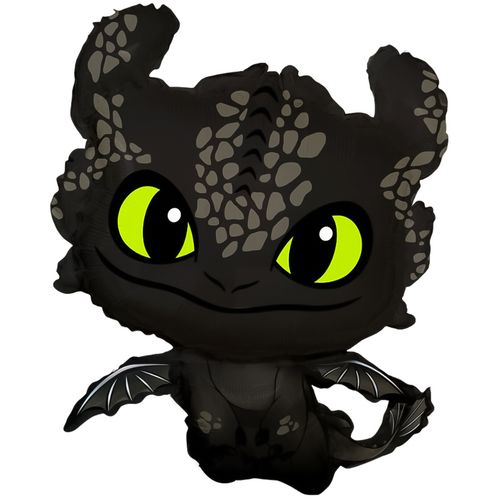 Воздушный шар Фигура Черный дракон