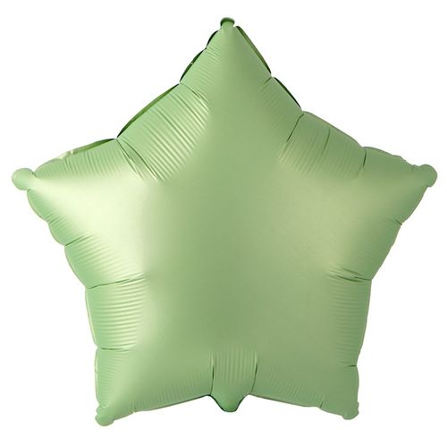 Воздушный шар Звезда Оливковый (сатин)