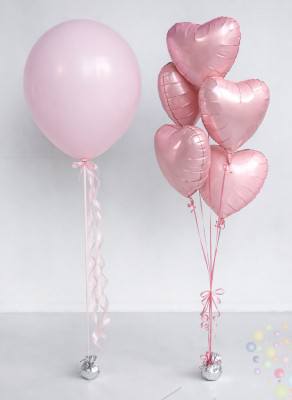 Воздушные шары Зефирная весна (Малый сет №3)