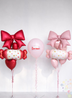 Воздушные шары Зефирная весна (Большой сет №1)