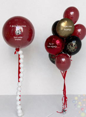 Воздушные шары Русская душа (Средний сет №3)