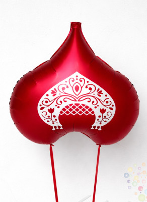 Воздушные шары Фольгированный шар "Кокошник"