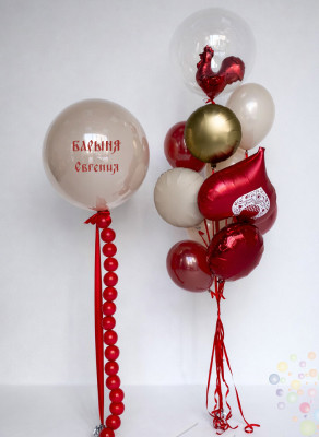 Воздушные шары Русская душа (Средний сет №2)