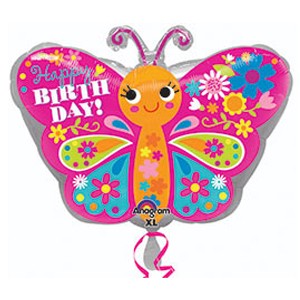 Воздушный шар Бабочка в день рождения