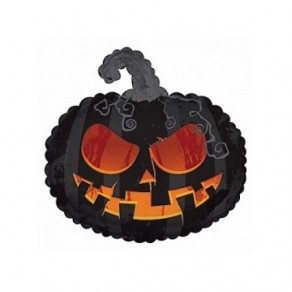 Воздушные шары Тыква черная