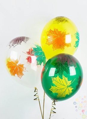 Воздушные шары Шарики "Кленовый лист"