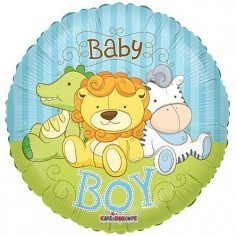 Воздушные шары Круг "Игрушки для мальчика"