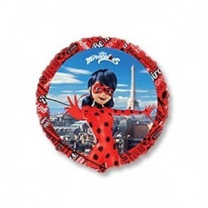 Воздушные шары Круг "Леди Баг"