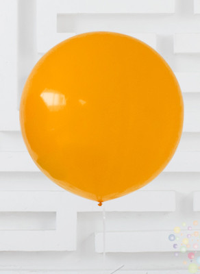 Оранжевый шар большой