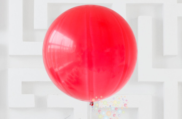 Воздушный шар Красный шар большой 
