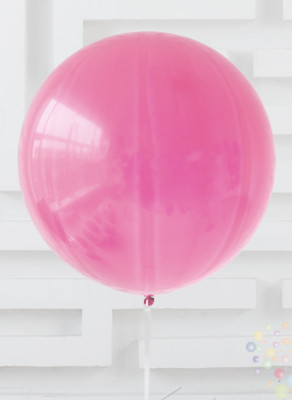Воздушные шары Розовый шар большой