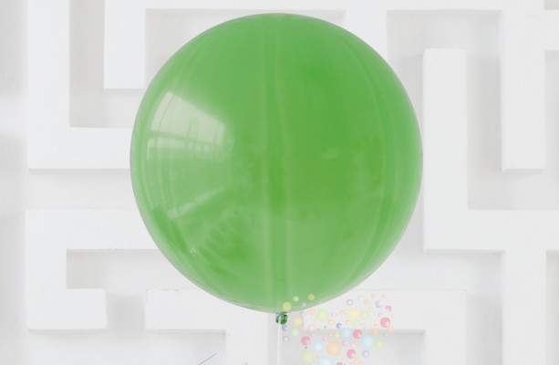 Воздушный шар Зеленый шар большой