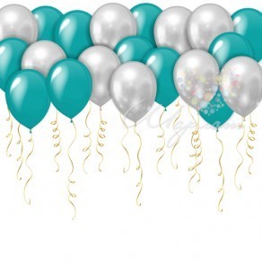 Воздушные шары Шарики "Морской бриз" под потолок