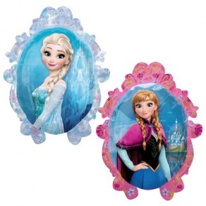 Воздушные шары "Анна и Эльза" (Зеркало Холодное сердце)