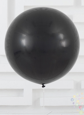 Воздушные шары Черный шар большой