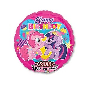 Воздушный шар Поющий шар "My Little Pony"