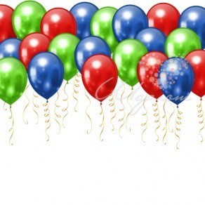 Воздушные шары Шарики под потолок "Герои в масках"