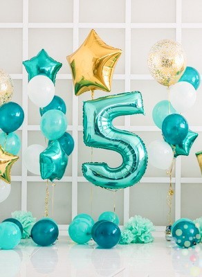 Воздушные шары Король вечеринок (Большой сет №2)