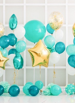 Воздушные шары Король вечеринок (Большой сет №3)