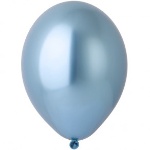 Воздушные шары Синий шар (хром)