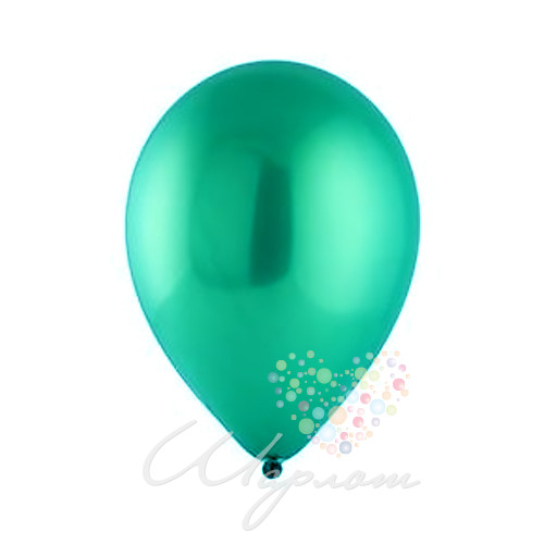 Воздушный шар Зеленый шар (хром)