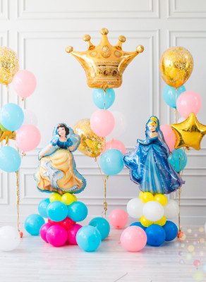 Воздушные шары Для принцесс и королев (Большой сет №2)