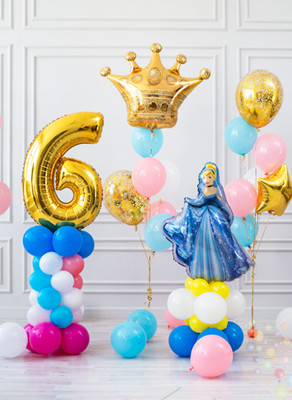 Воздушные шары Для принцесс и королев (Большой сет №3)